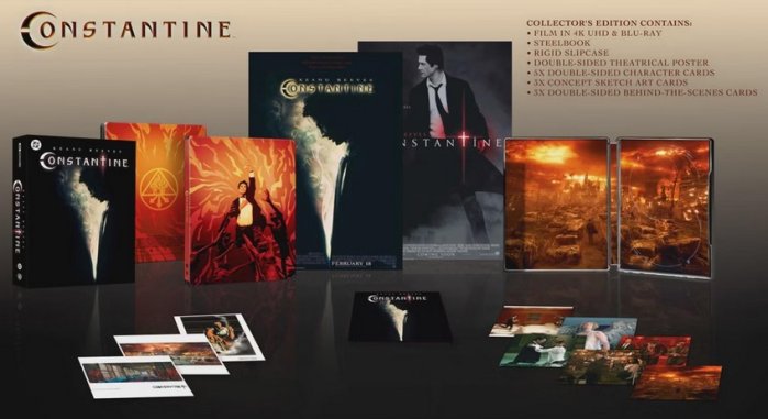 detail Constantine Limited Collectors Edition Steelbook - 4K UHD + Blu-ray