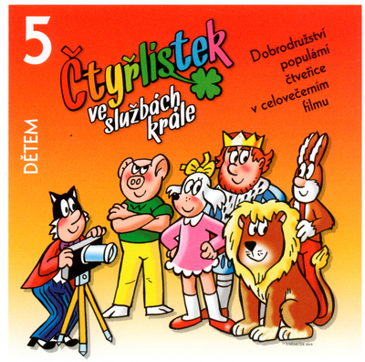 detail Čtyřlístek ve službách krále - DVD
