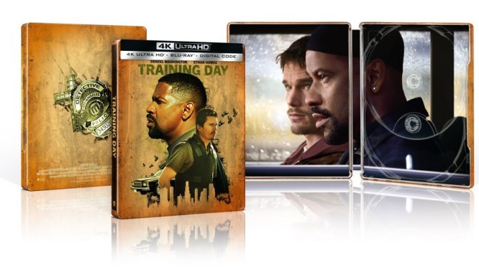 detail Training Day - 4K Ultra HD Blu-ray + Blu-ray Steelbook Gold