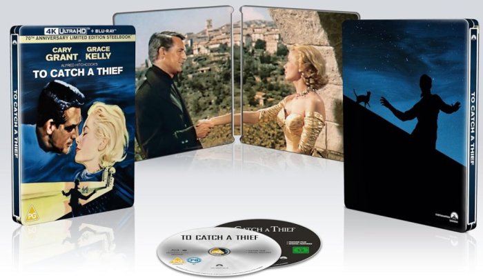 detail To Catch a Thief - 4K Ultra HD Blu-ray + Blu-ray 2BD Steelbook