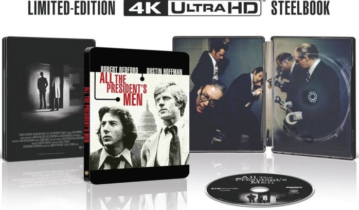 detail All the President's Men - 4K Ultra HD Blu-ray + Blu-ray Steelbook