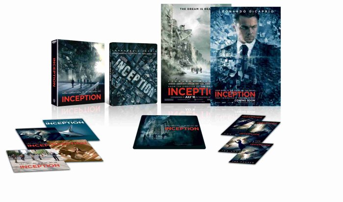 detail Inception - Collector´s Edition 4K Ultra HD + Blu-ray + BD bonus disk Steelbook