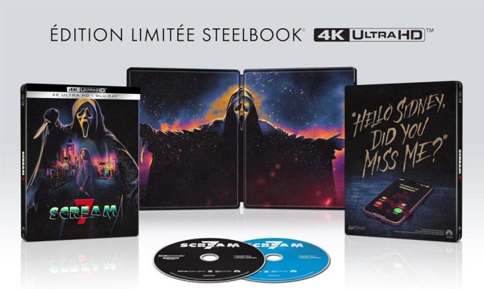 detail  Scream 7 - 4K Ultra HD + Blu-ray Steelbook