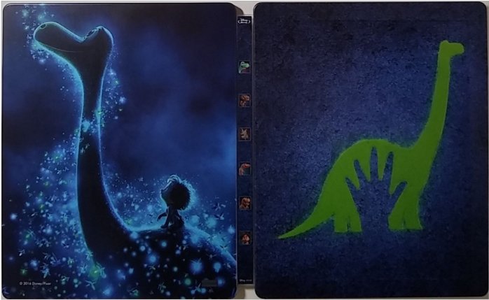 detail Hodný dinosaurus - Blu-ray 3D + Blu-ray (2BD) Steelbook