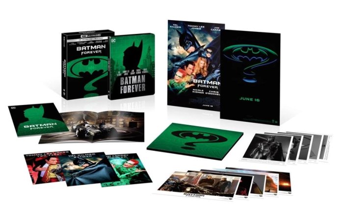 detail Batman navždy - 4K UHD Steelbook Ultimate Collectors Limited Edition
