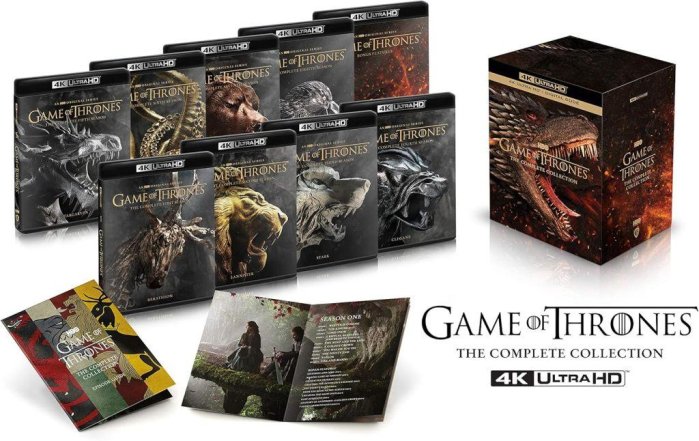 detail Game of Thrones Seasons 1-8 - 4K Ultra HD Blu-ray (box)