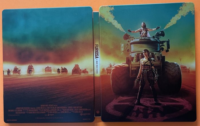 detail  Furiosa: Saga Mad Max - Blu-ray + DVD Steelbook motive Empire