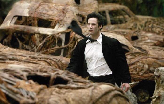 detail Constantine  - Blu-ray
