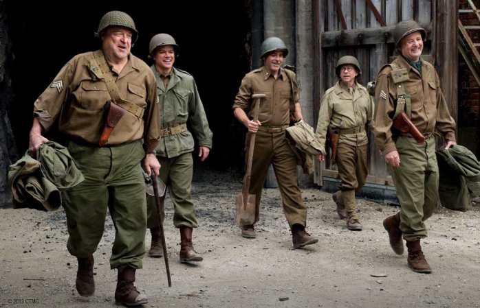 detail The Monuments Men - Blu-ray