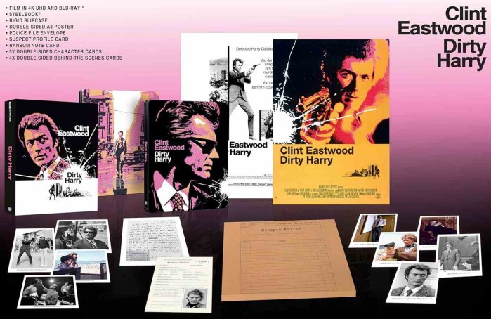 detail Dirty Harry Limited Collectors Edition Steelbook - 4K Ultra HD + Blu-ray