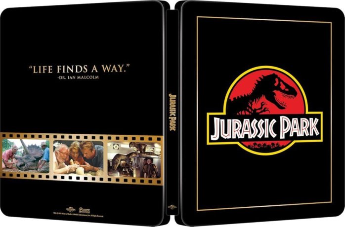 detail Jurassic Park: Theatrical Poster 4K Ultra HD + Blu-ray Steelbook (2026)