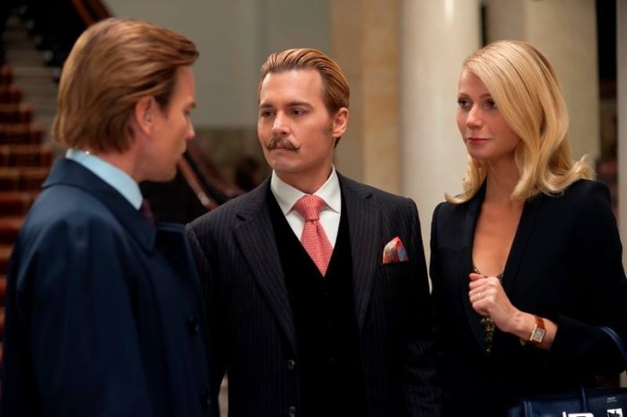 detail Mortdecai - Blu-ray