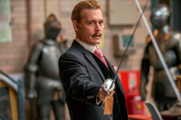 detail Mortdecai - Blu-ray