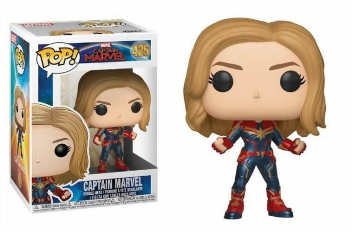 detail Funko POP! Marvel: Captain Marvel - wChas
