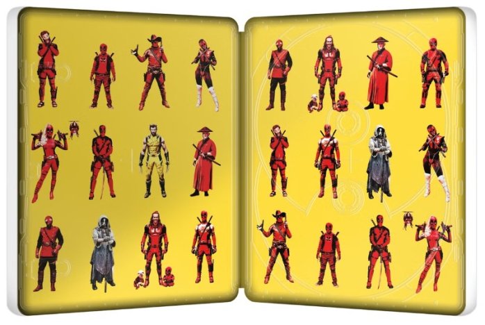 detail Deadpool & Wolverine - 4K UHD + BD Limited edition Steelbook motive WV