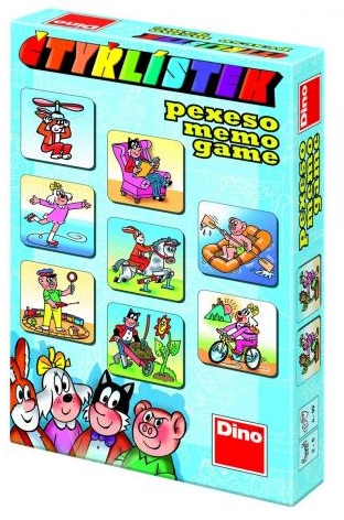 detail Pexeso - Čtyřlístek ve službách krále