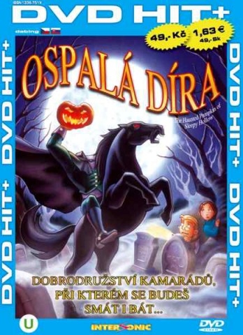 detail Ospalá díra - DVD animovaný - pošetka