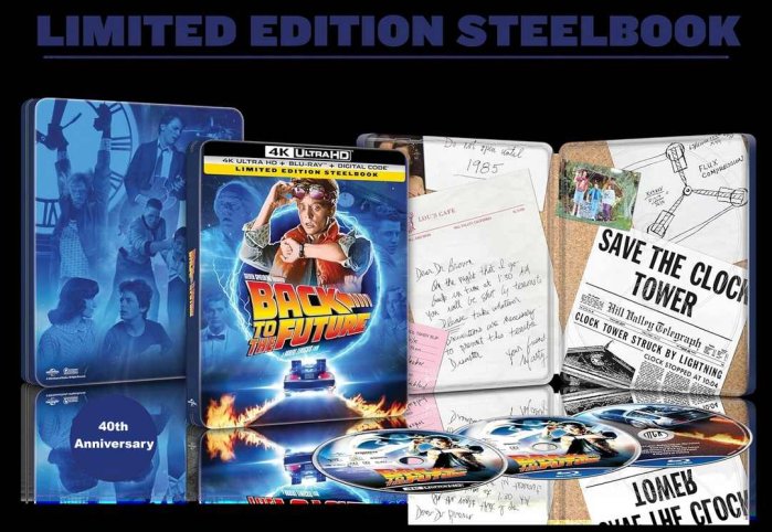 detail Back to the Future - 4K UHD Blu-ray Limited Collectors Edition Steelbook