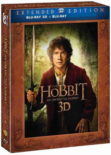The Hobbit: An Unexpected Journey (Prodloužená verze, 5 BD) - Blu-ray 3D + 2D