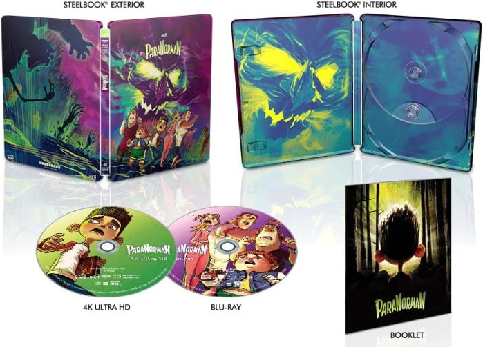 detail ParaNorman - Limited Edition Steelbook 4K Ultra HD + Blu-Ray (bez CZ)