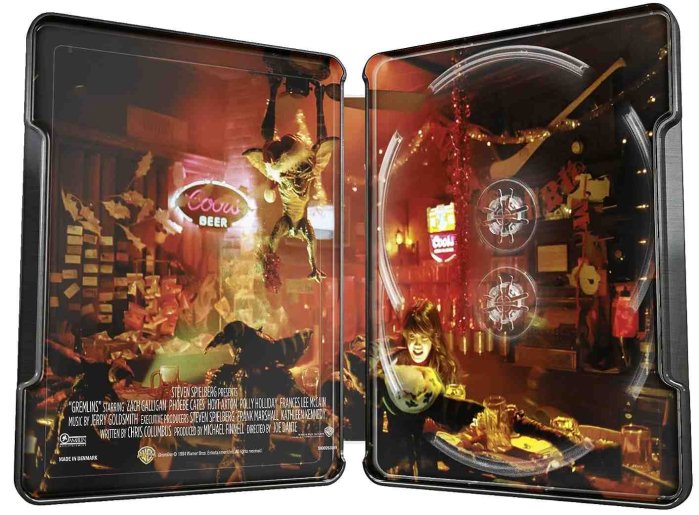 detail Gremlins - 4K Ultra HD Blu-ray + Blu-ray 2BD Steelbook