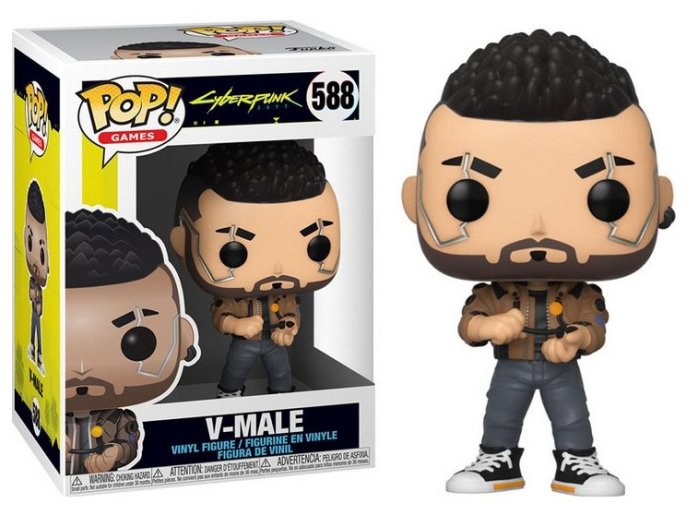 detail Funko POP! Games: Cyberpunk 2077 - V-Male