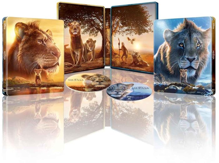 detail Mufasa: The Lion King - Limited Collector's Edition Steelbook 4K UHD + BD