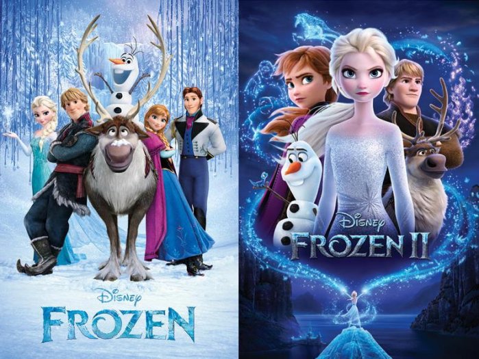 detail Frozen 1+2 collection - 2DVD