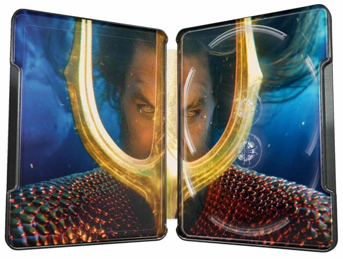 detail Aquaman and the Lost Kingdom Blu-ray + DVD (Combo pack) Steelbook Ice - Aquaman a ztracené království Blu-ray + DVD (Combo pack) Steelbook Ice