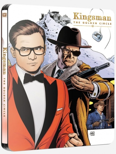 detail Kingsman: The Golden Circle  Blu-ray Steelbook - Blu-ray Steelbook
