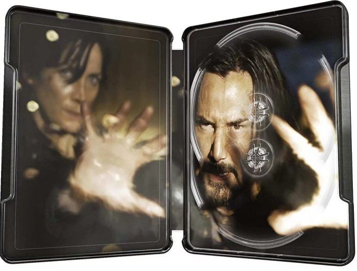 detail The Matrix Resurrections - Blu-ray Steelbook