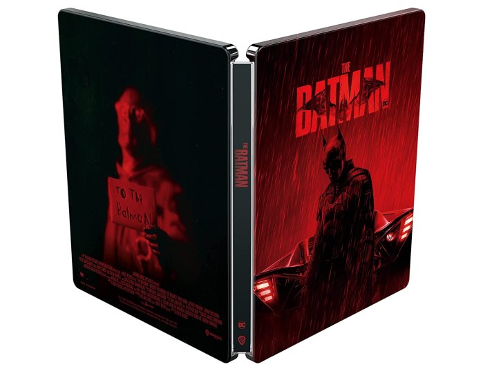 detail The Batman (2022) - 4K + BD + BD bonus Steelbook Batmobile Tail Lights