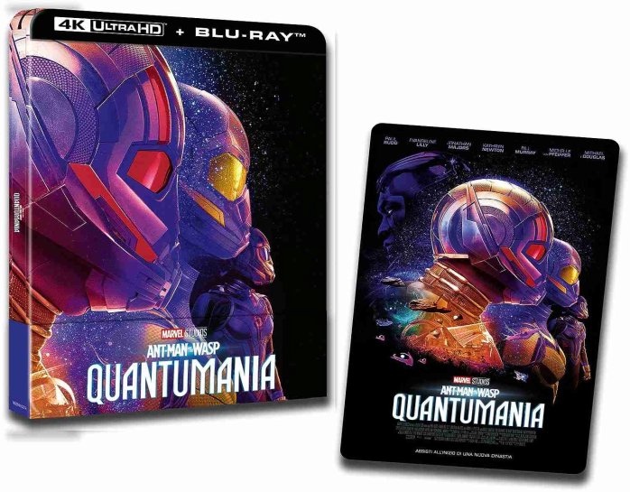 detail Ant-Man a Wasp: Quantumania - Blu-ray (s CZ) + 4K UHD (bez CZ) Steelbook