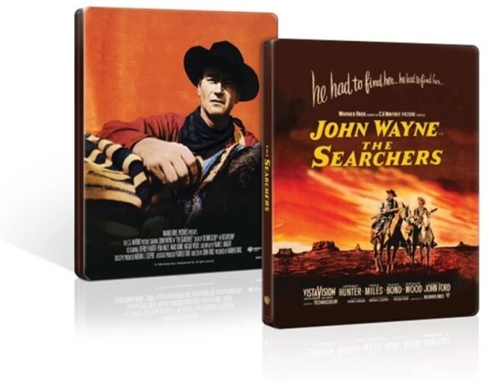 detail The Searchers - 4K Ultra HD + Blu-ray Steelbook