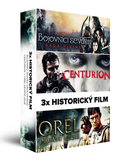 detail 3x Historical film: Northmen: A Viking Saga / Centurion / The Eagle - 3DVD