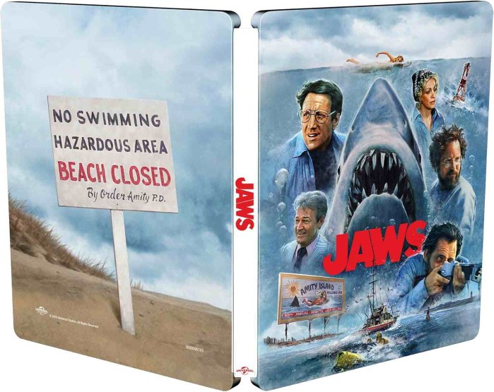 detail Jaws - 4K Ultra HD Blu-ray Steelbook 50th Anniversary