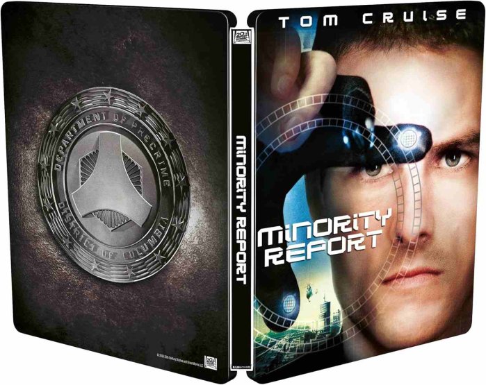 detail Minority Report - Steelbook 4K Ultra HD Blu-ray + Blu-ray