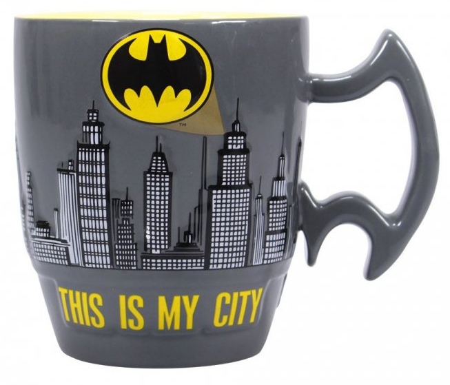 detail Hrnek 3D- Batman: City Scene