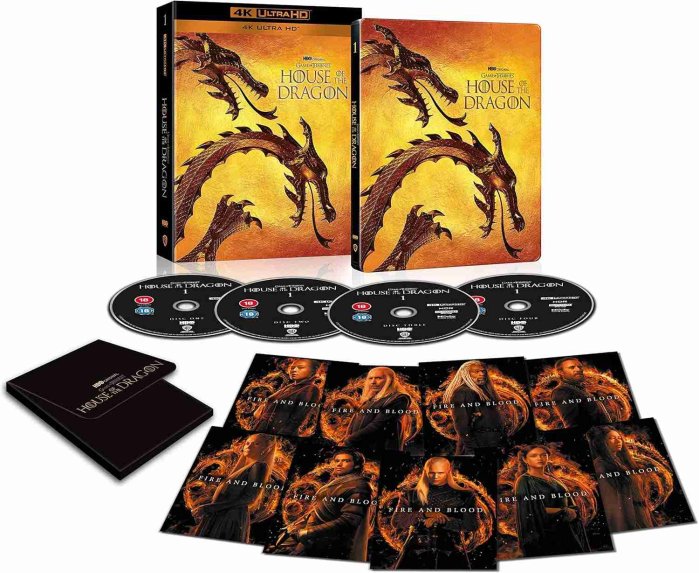 detail House of the Dragon - 4K Ultra HD Blu-ray (4BD) Steelbook