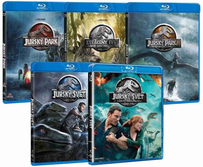 detail Jurský park 1-5 kolekce - Blu-ray 5BD