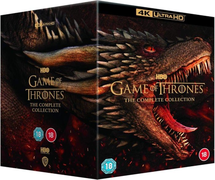 detail Game of Thrones Seasons 1-8 - 4K Ultra HD Blu-ray (box)