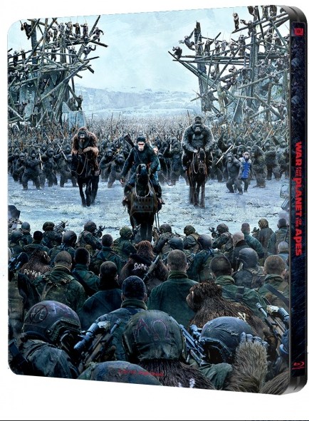 detail War for the Planet of the Apes - 4K Ultra HD Blu-ray + Blu-ray Steelbook