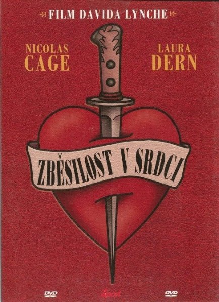 detail Zběsilost v srdci - DVD pošetka