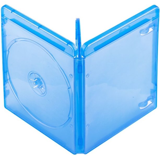 detail Blu-ray box for 3 discs - blue