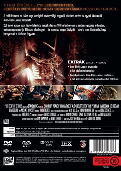 detail Alien: Resurrection - DVD