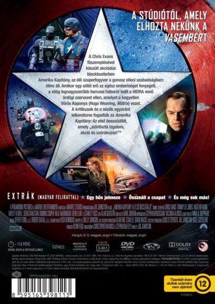 detail Captain America: The First Avenger - DVD