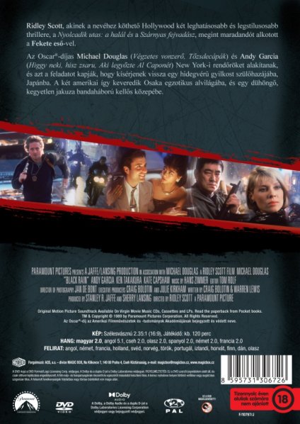 detail Black Rain - DVD