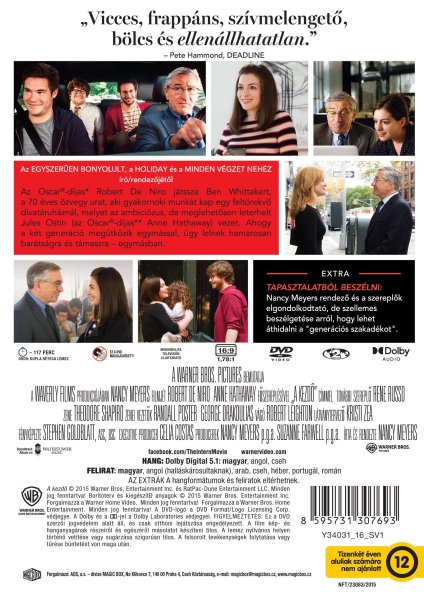 detail The Intern - DVD