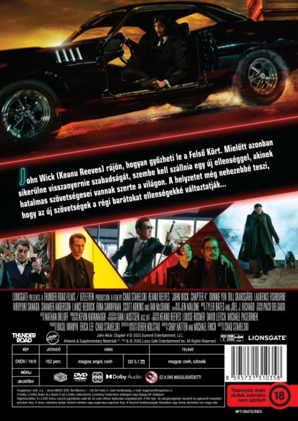 detail John Wick: Chapter 4 - DVD