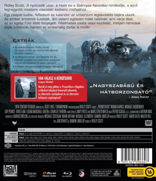 detail Prometheus - Blu-ray 